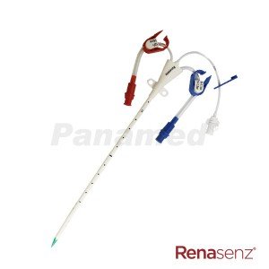 Renasenz Hemodialysis Kit 3-Lumen Fr. 12 x 16cm Curved Standard